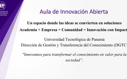 Aula de Innovación Abierta Panama Pacífico