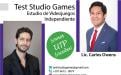 Test Studio Games - Ingeniero Carlos Carbone y Licenciado Carlos Owens creadores de Test Studio Games, Estudio de videojuegos independiente.